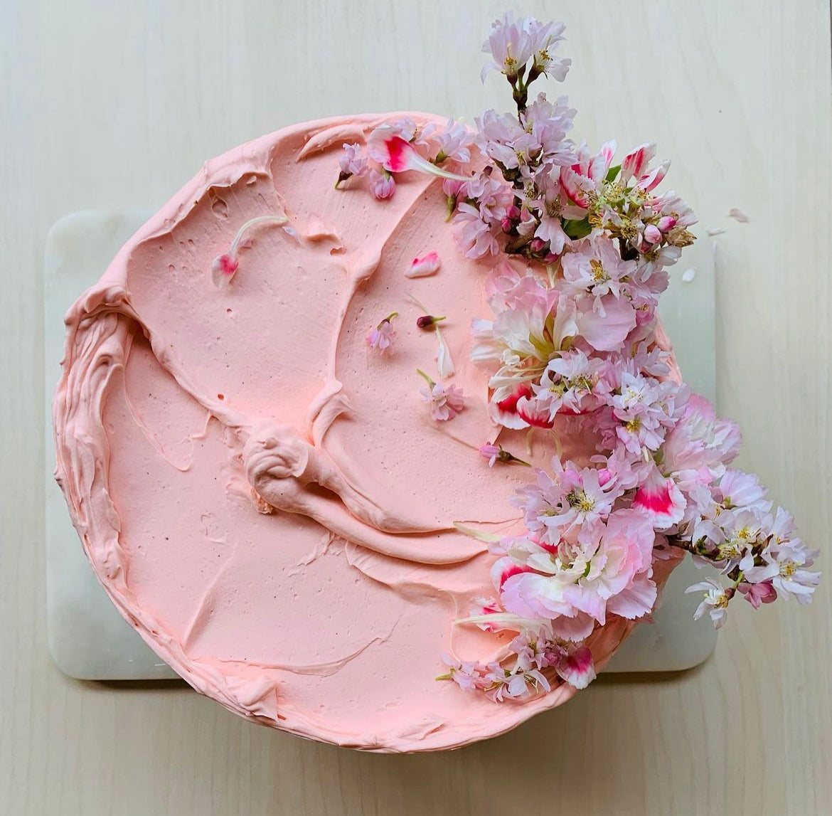 Raspberry Victoria Celebration Cake