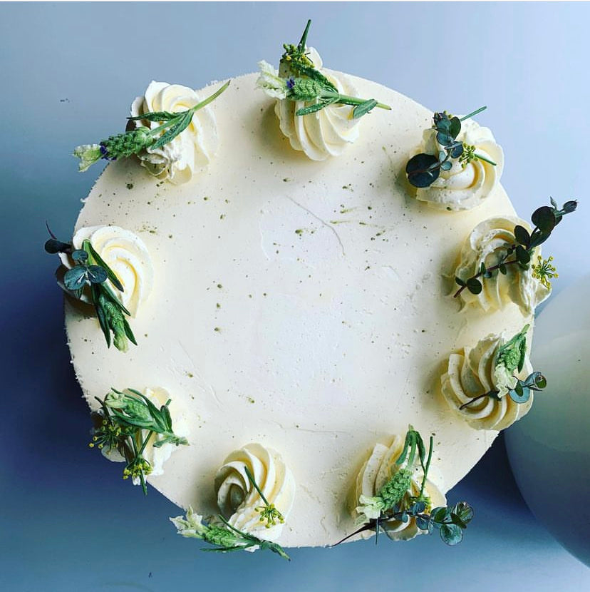 Lemon + Blueberry Cake