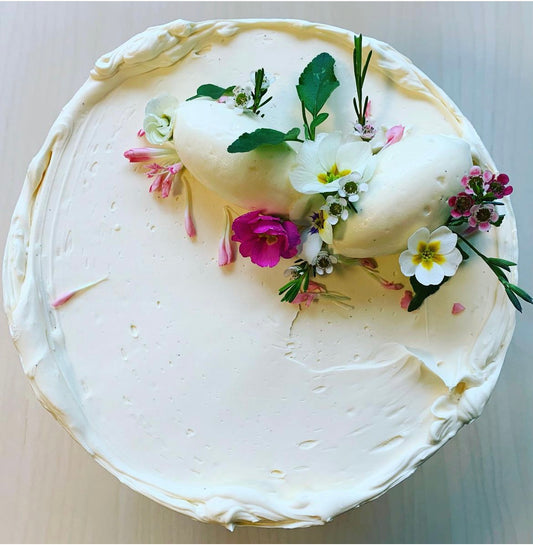 Lemon + Blueberry Cake