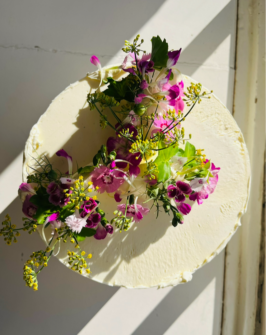 Raspberry Victoria Celebration Cake